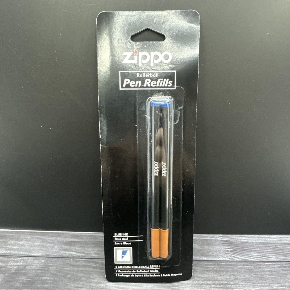 Zippo Blue Rollerball Refill - 2 pk 41125-a